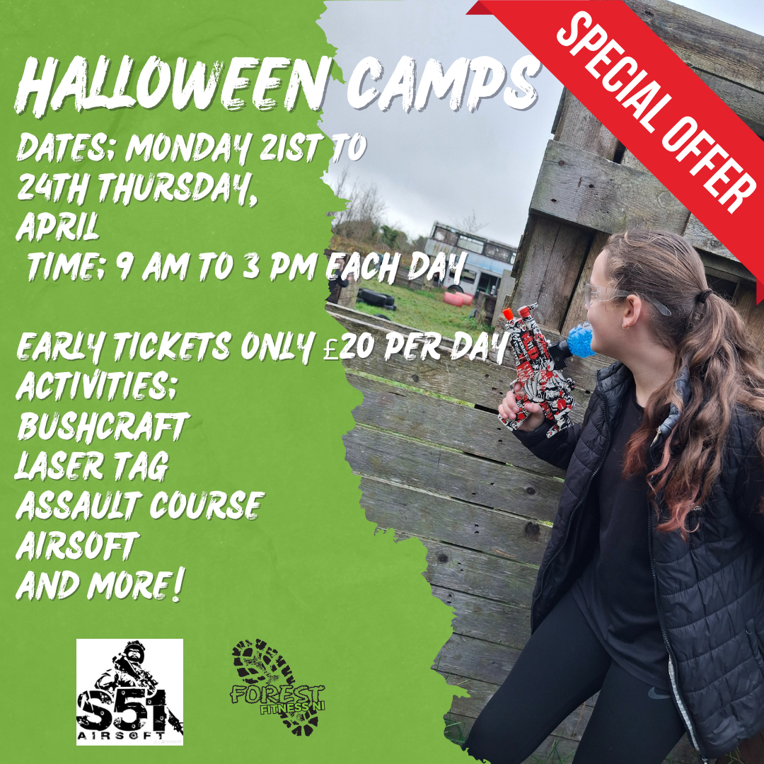 Halloween camps early bird tickets