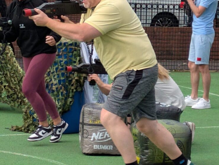 Team Building Northern Ireland laser tag